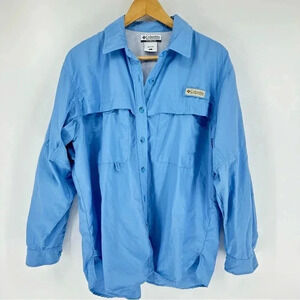 Columbia UPF 30 quick dry vented long sleeved shirt